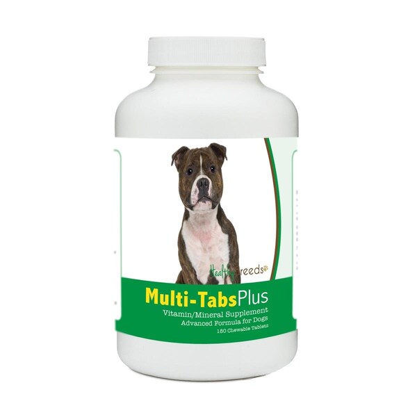 Pamperedpets Staffordshire Bull Terrier Multi-Tabs Plus Chewable Tablets, 180PK PA3498605 - main